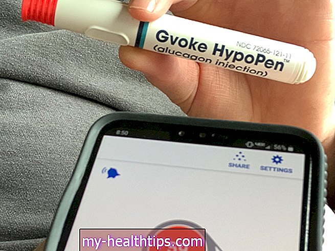 Naujo Gvoke avarinio gliukozės HypoPen bandymas