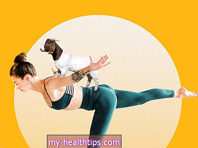 El yoga de la cabra genera alegría para este dúo de madre e hija con artritis psoriásica