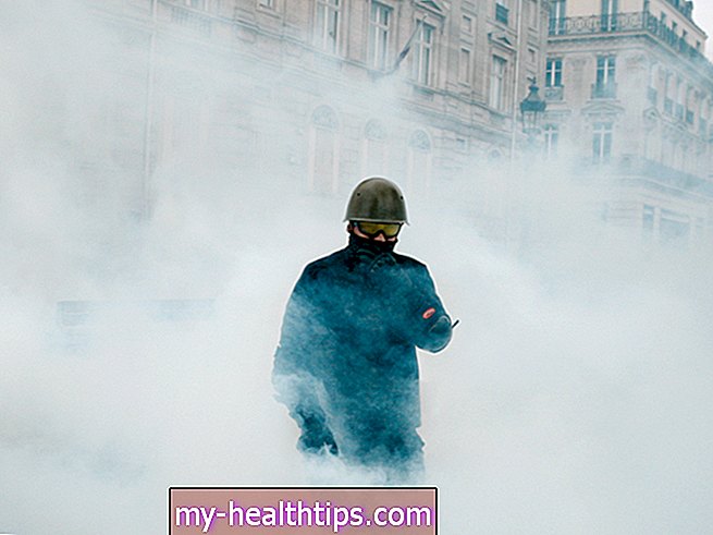 Cum afectează gazele lacrimogene corpul uman?