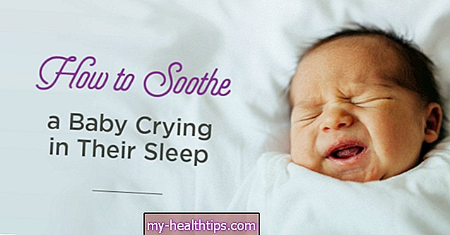 Cómo calmar a un bebé que llora mientras duerme