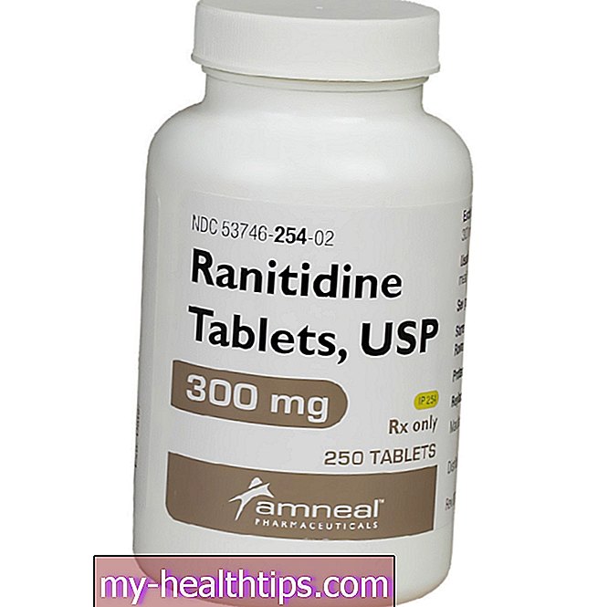 Ranitidina, tableta oral