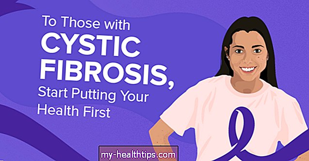 Tiems, kurie serga cistine fibroze, pirmiausia pradėkite savo sveikatą